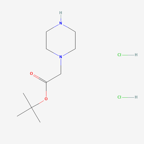 827614-56-2 tert-Butyl Piperazin-1-yl-acetate dihydrochloride chemical structure