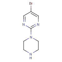 99931-82-5 5-Bromo-2-(piperazin-1-yl)pyrimidine chemical structure