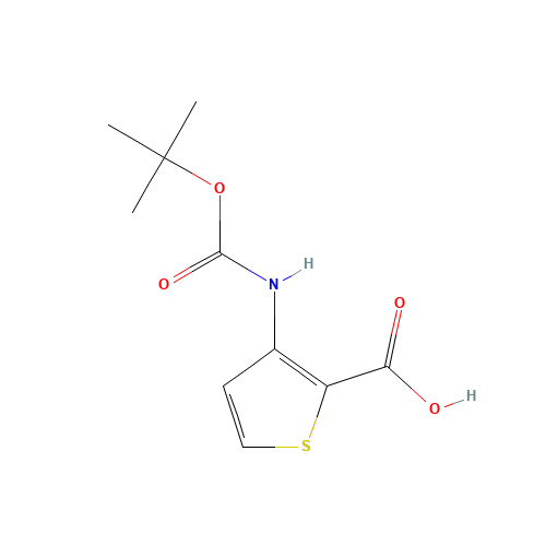 101537-64-8 Boc-3-aminothiophene-2-carboxylic acid chemical structure