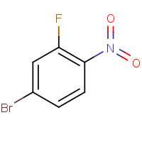 321-23-3 4-Bromo-2-fluoronitrobenzene chemical structure