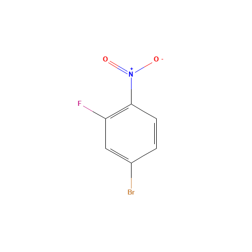 321-23-3 4-Bromo-2-fluoronitrobenzene chemical structure