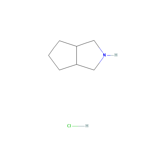 112626-50-3 3-Azabicyclo[3.3.0]octane hydrochloride chemical structure