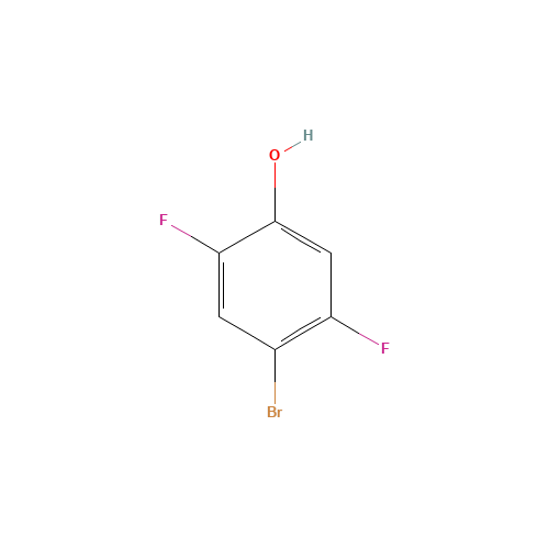 486424-36-6 4-Bromo-2,5-difluorophenol chemical structure