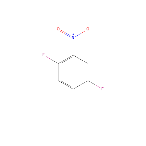 141412-60-4 1,4-Difluoro-2-methyl-5-nitrobenzene chemical structure