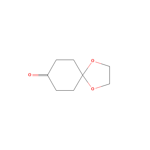 4746-97-8 1,4-Cyclohexanedione monoethylene ketal chemical structure
