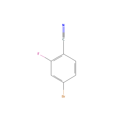 105942-08-3 4-Bromo-2-fluorobenzonitrile chemical structure