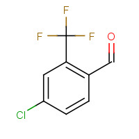 320-43-4 4-Chloro-2-(trifluoromethyl)benzaldehyde chemical structure
