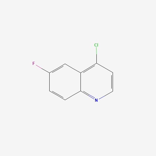 391-77-5 4-Chloro-6-fluoroquinoline chemical structure