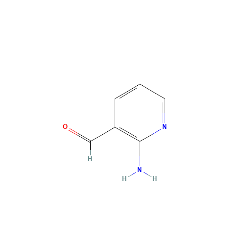 7521-41-7 2-Amino-3-formylpyridine chemical structure
