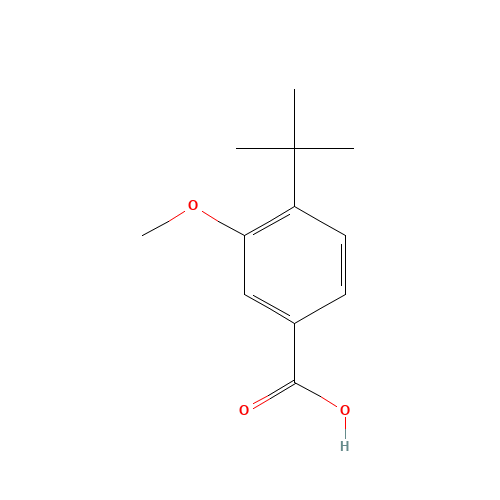 79822-46-1 3-Methoxy-4-tert-butylbenzoic acid chemical structure