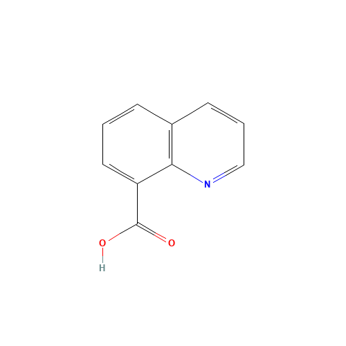 86-59-9 8-Quinolinecarboxylic acid chemical structure