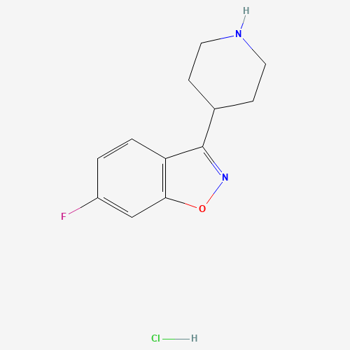 84163-13-3 6-Fluoro-3-(4-piperidinyl)-1,2-benzisoxazole chemical structure