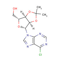 39824-26-5 6-Chloropurine-9-(2,3-isopropylidene-b-D-ribofuranoside) chemical structure