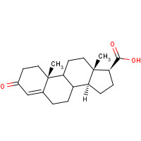 302-97-6 3-Oxo-4-androstene-17beta-carboxylic acid chemical structure