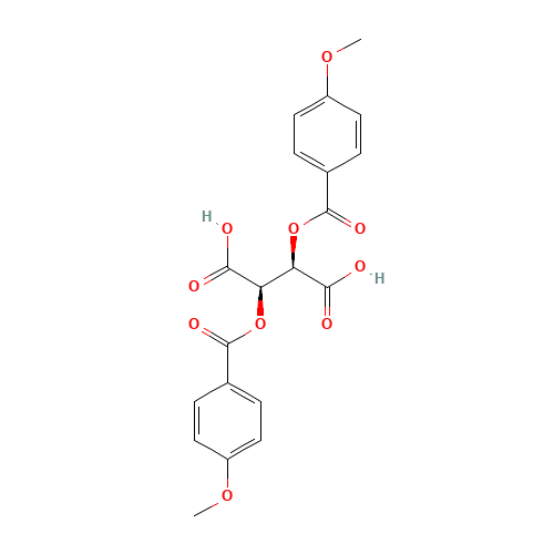50583-51-2 L-(-)-Dianisoyl-tartaric acid chemical structure