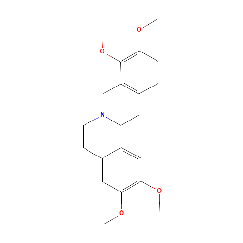 10097-84-4 L-Tetrahydropalmatine hydrochloride chemical structure