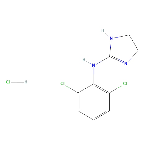 4205-91-8 Clonidine hydrochloride chemical structure