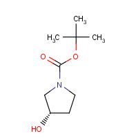 101469-92-5 (S)-1-N-Boc-3-Hydroxypyrrolidine chemical structure