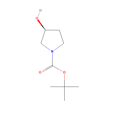 101469-92-5 (S)-1-N-Boc-3-Hydroxypyrrolidine chemical structure