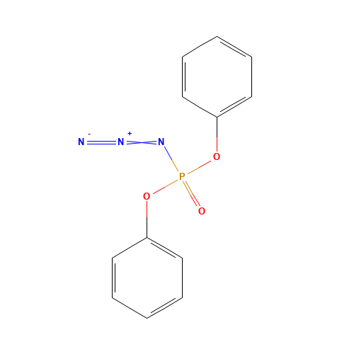26386-88-9 Diphenyl azidophosphate chemical structure