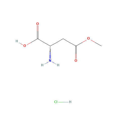 16856-13-6 L-Aspartic acid beta-methyl ester hydrochloride chemical structure