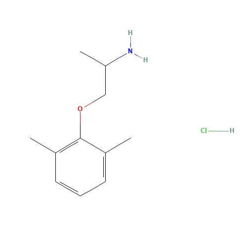 5370-01-4 Mexiletine hydrochloride chemical structure