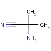 19355-69-2 2-Amino-2-methylpropane nitrile chemical structure