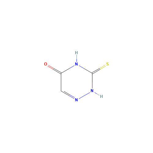 626-08-4 6-Aza-2-thiouracil chemical structure