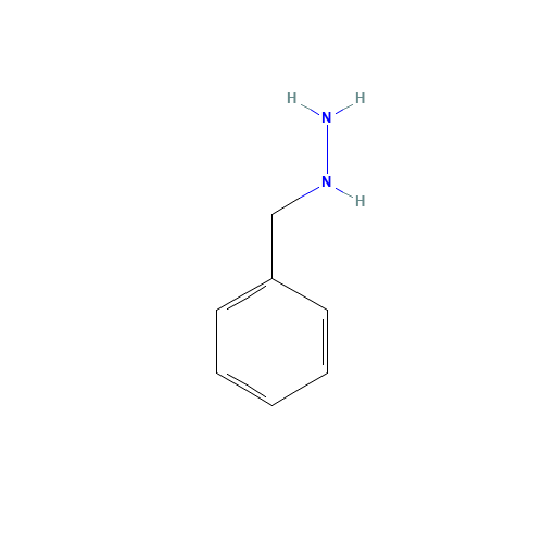 555-96-4 Benzylhydrazine chemical structure