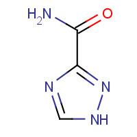 3641-08-5 1H-1,2,4-Triazole-3-carboxamide chemical structure