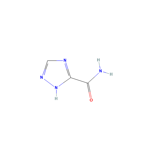 3641-08-5 1H-1,2,4-Triazole-3-carboxamide chemical structure