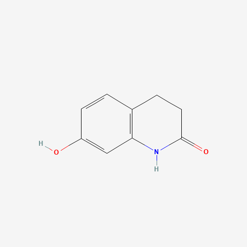 22246-18-0 3,4-Dihydro-7-hydroxycarbostyril chemical structure