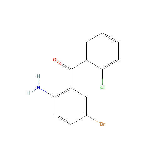 60773-49-1 2-Amino-5-bromo-2'-chlorobenzophenone chemical structure