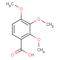 573-11-5 2,3,4-Trimethoxybenzoic acid chemical structure