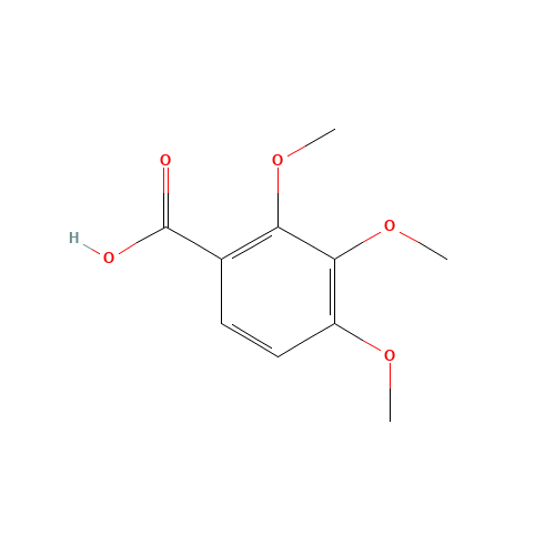 573-11-5 2,3,4-Trimethoxybenzoic acid chemical structure