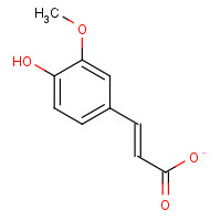 1135-24-6 Ferulic acid chemical structure