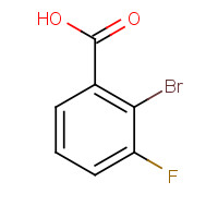 132715-69-6 2-Bromo-3-fluorobenzoic acid chemical structure