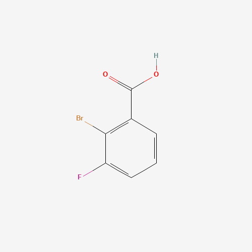 132715-69-6 2-Bromo-3-fluorobenzoic acid chemical structure