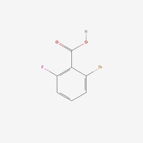 2252-37-1 2-Bromo-6-fluorobenzoic acid chemical structure