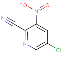 181123-11-5 5-Chloro-2-cyano-3-nitropyridine chemical structure