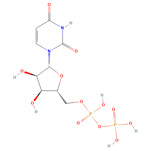 58-98-0 Uridine 5'-diphosphate chemical structure