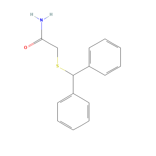 68524-30-1 [(Diphenylmethyl)thio]acetamide chemical structure