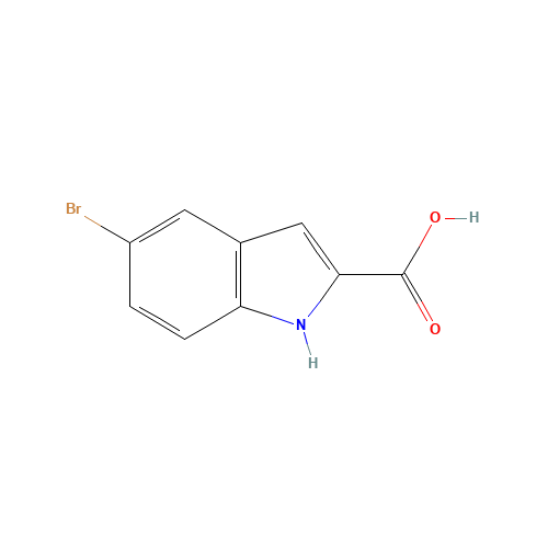 7254-19-5 5-Bromoindole-2-carboxylic acid chemical structure