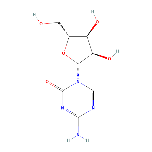 320-67-2 5-Azacytidine chemical structure