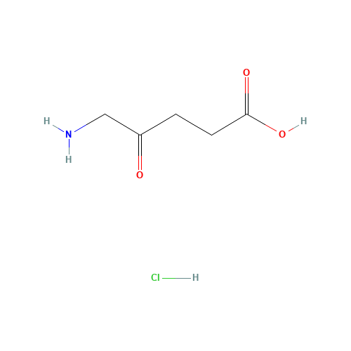 5451-09-2 5-Aminolevulinic acid hydrochloride chemical structure