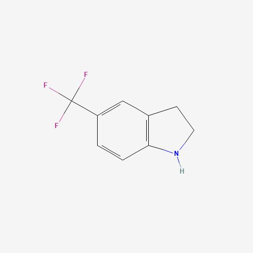 162100-55-2 5-Trifluoromethylindoline chemical structure