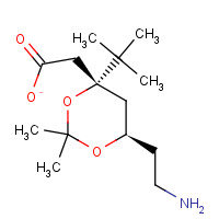 125995-13-3 (4R,6R)-tert-Butyl-6-(2-aminoethyl)-2,2-dimethyl-1,3-dioxane-4-acetate chemical structure