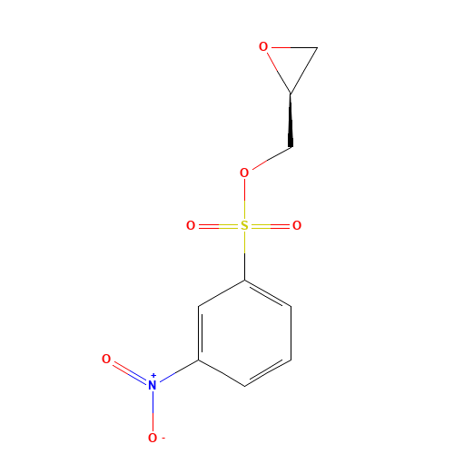 115314-14-2 (S)-Glycidyl nosylate chemical structure