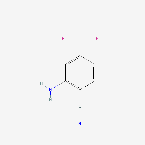 1483-54-1 2-Amino-4-(trifluoromethyl)benzonitrile chemical structure