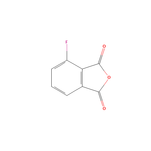 652-39-1 3-Fluorophthalic anhydride chemical structure
